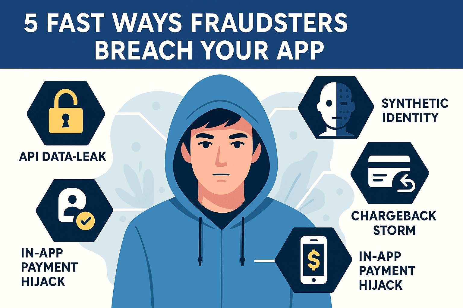 Mobile app fraud threats 2025: API leaks, payment hijacks, chargebacks, ATO