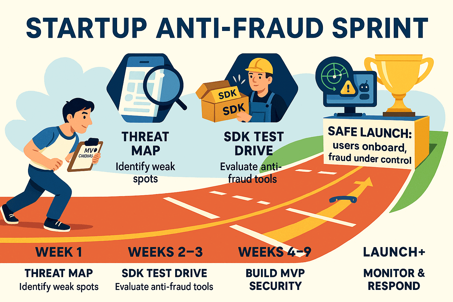 Anti-fraud roadmap 2025: threat mapping to secure app launch