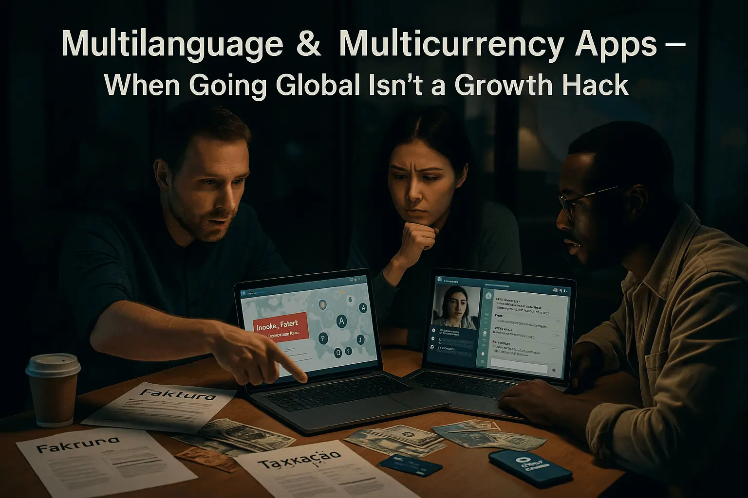 Multilanguage & Multicurrency SaaS Apps – Global Expansion Pitfalls Cover