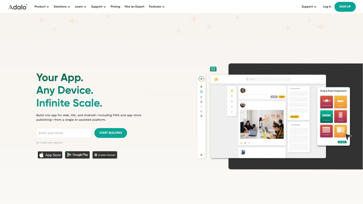 7 Best App Maker Site Platforms for Effortless Creation in 2026 - Adalo