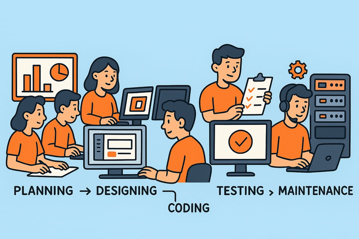 Web App Development Cost Breakdown by Project Phase