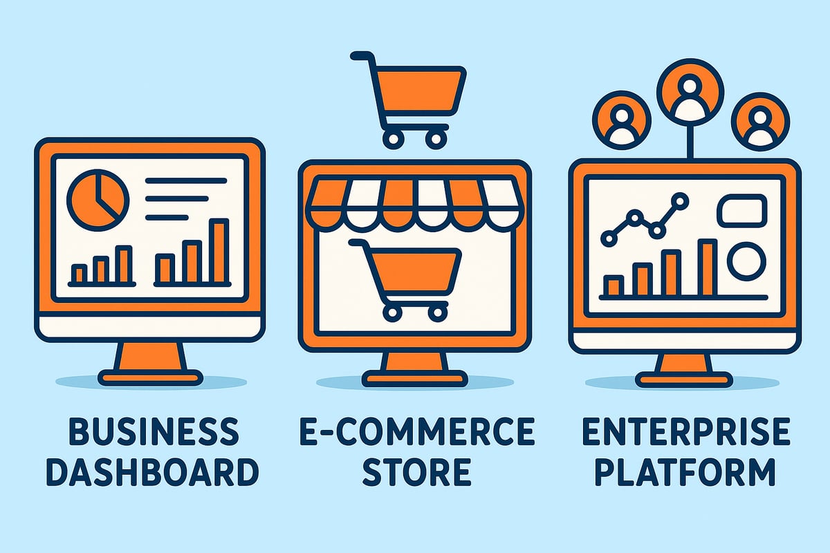 Web App Cost Estimates by Complexity & Real-World Examples