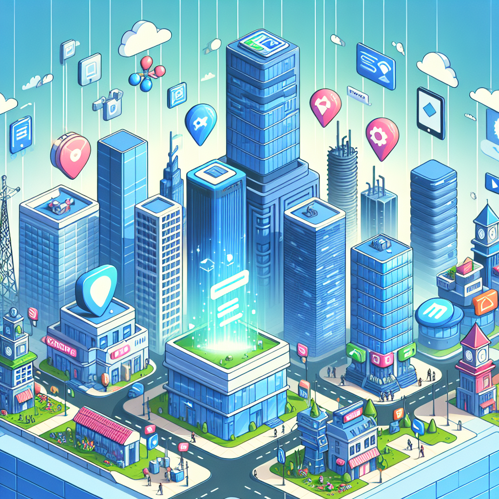 overview of various app development platforms in a digital environment