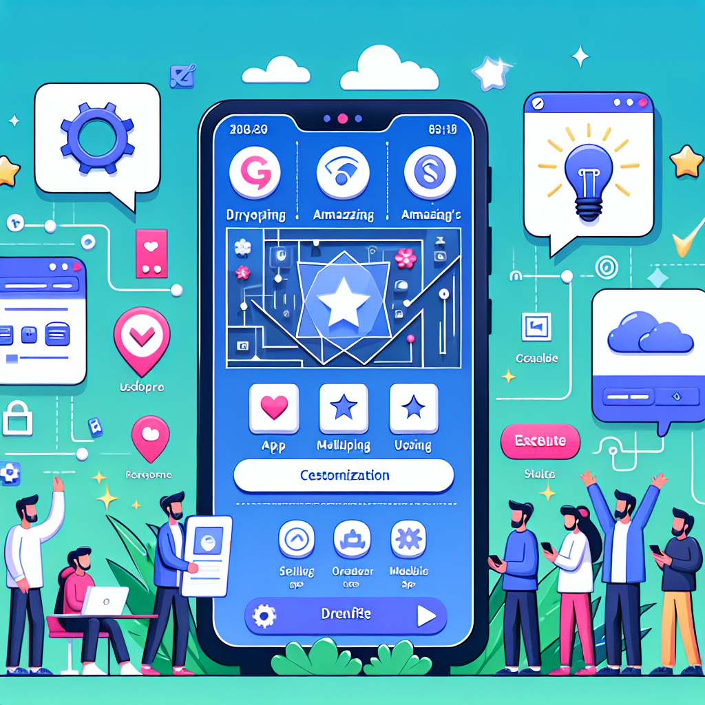 stunning Flutter app UI showcasing customization options