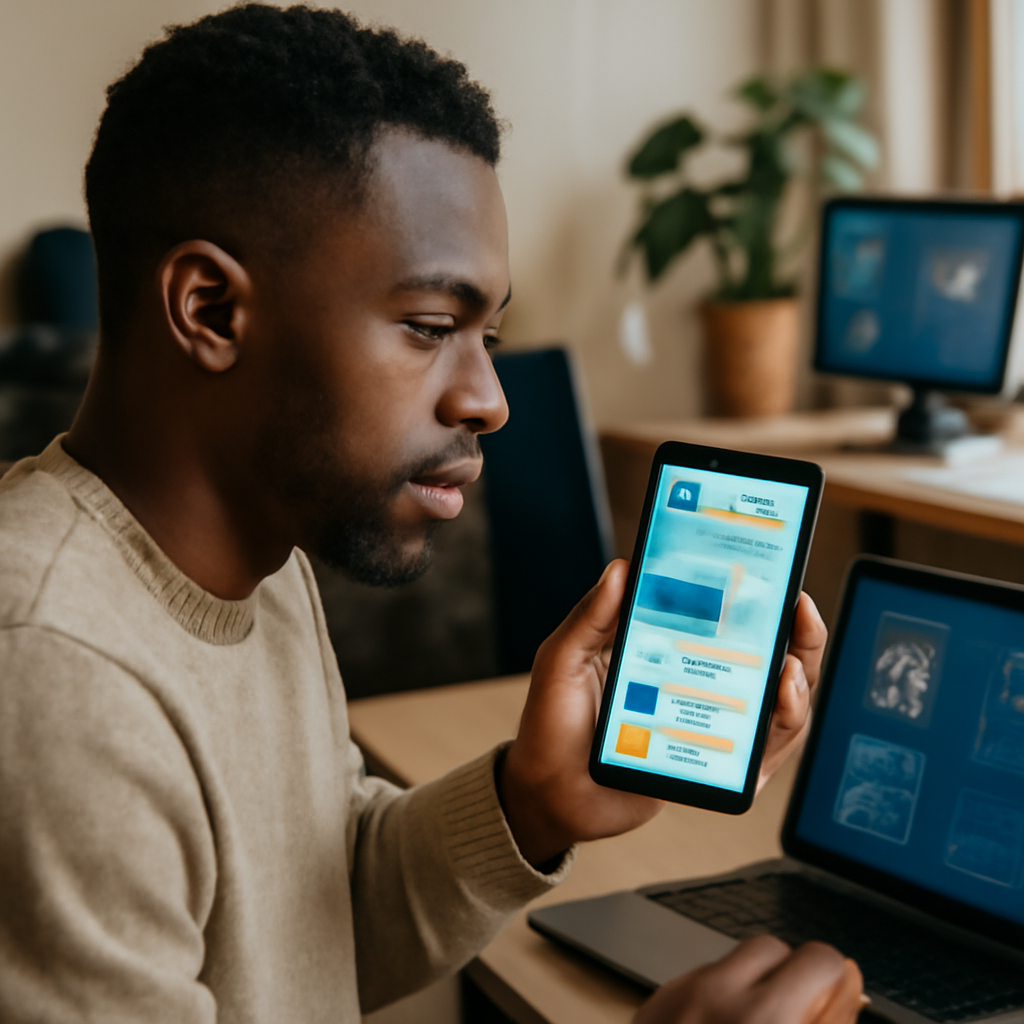 Flutter app showcasing customizable UI designs