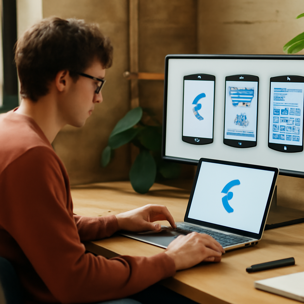 Flutter app development showcasing versatile UI designs