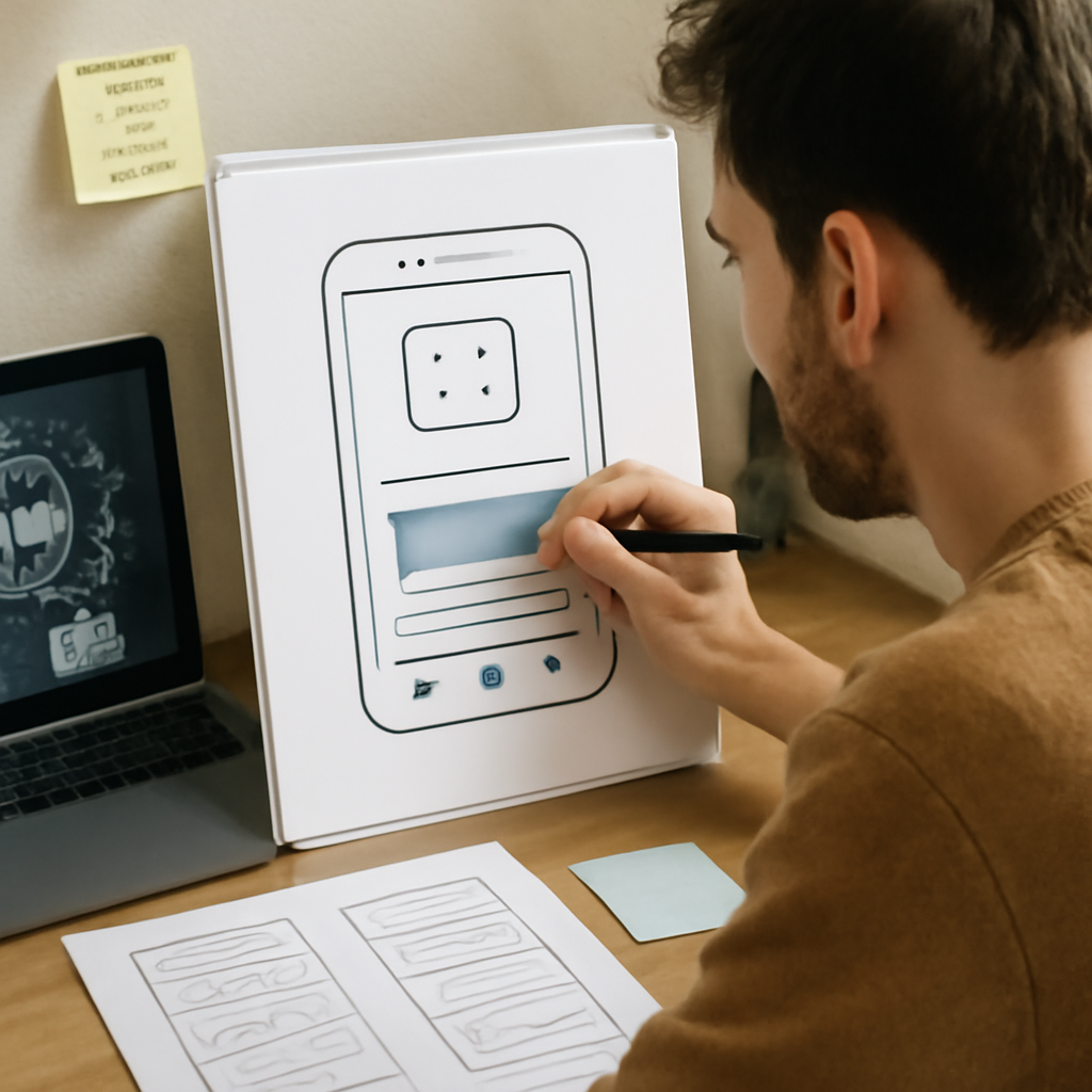 user-friendly app interface design prototype