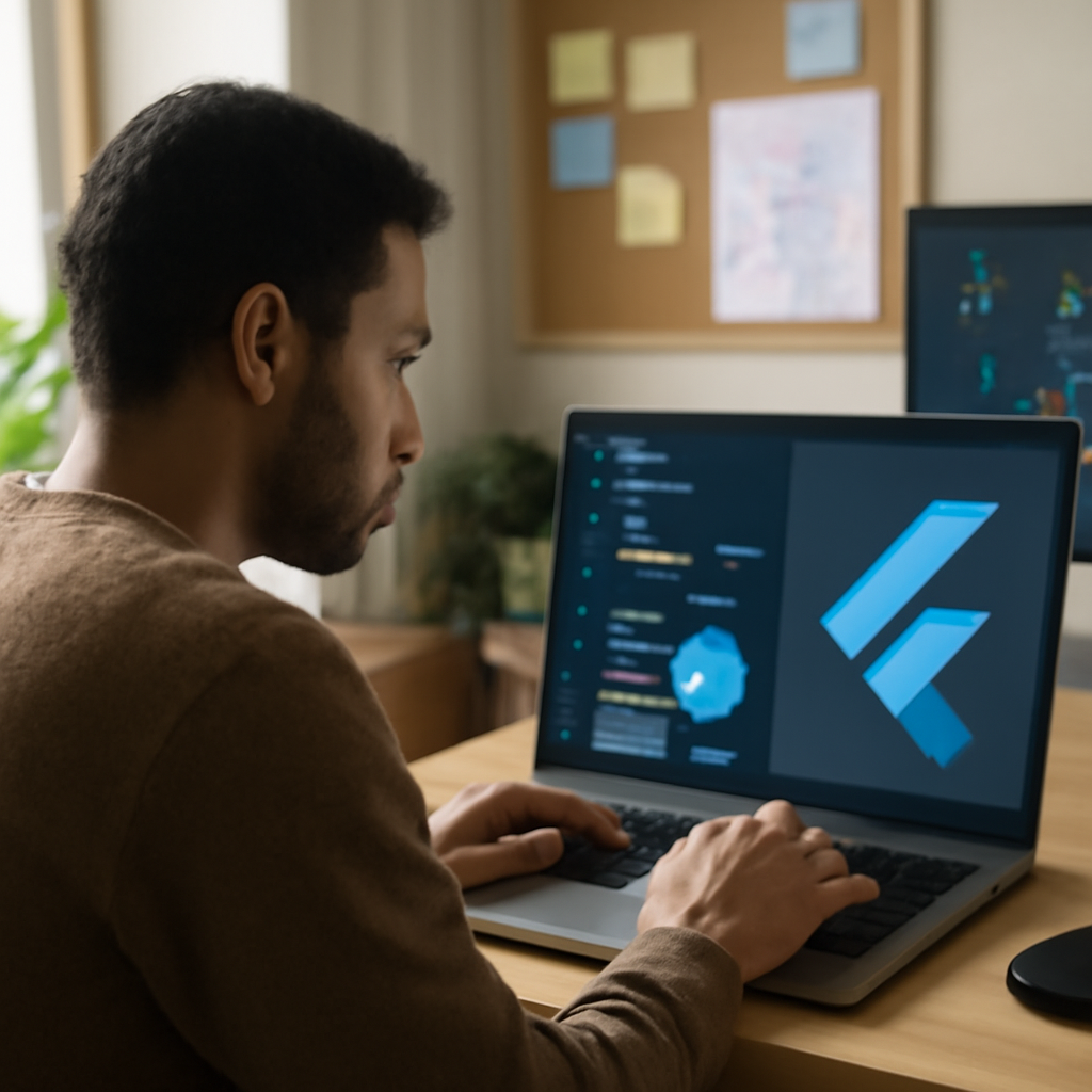 Dart programming language works with Flutter for app development