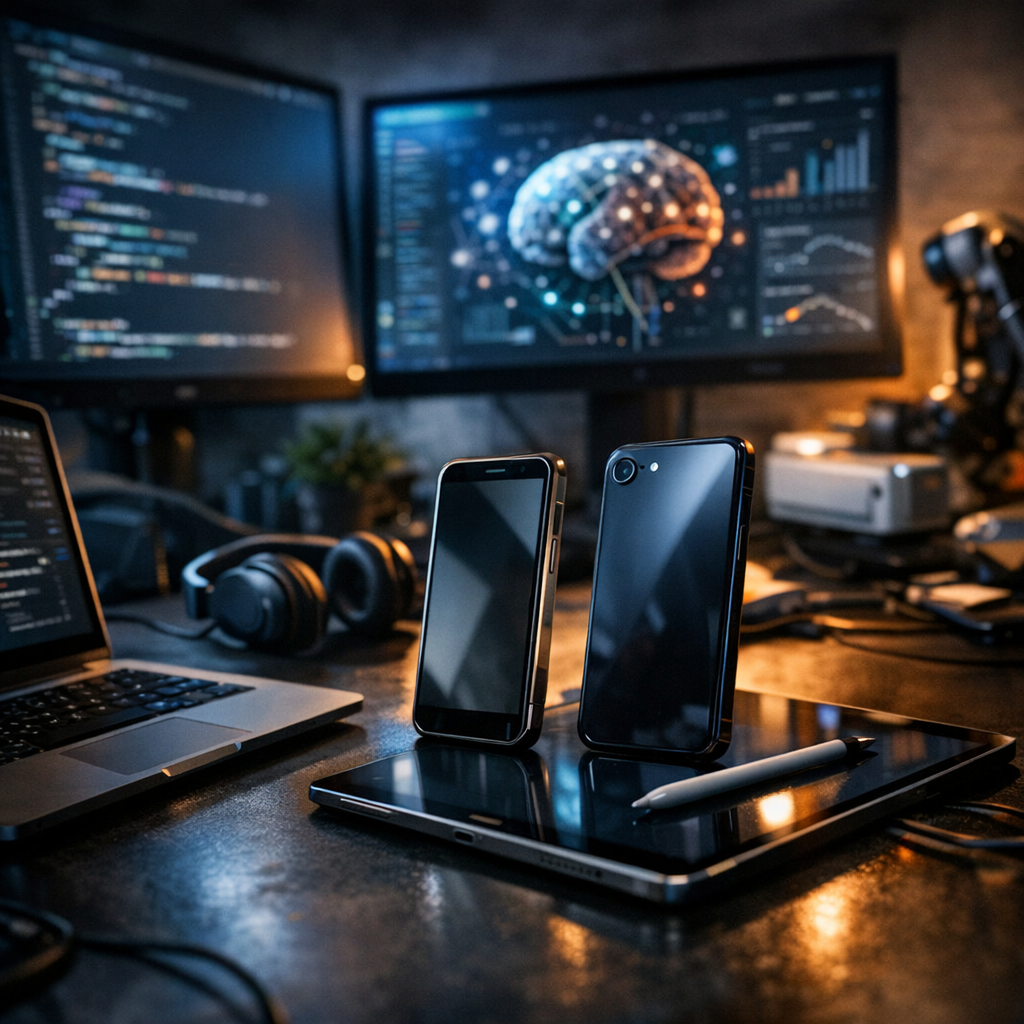 cross-platform mobile app development workflow